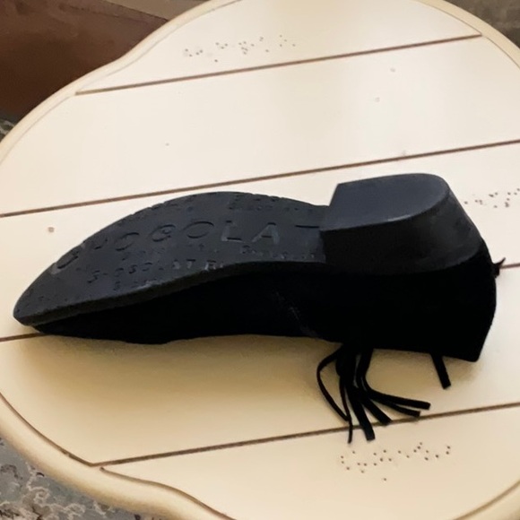 Size 11 chocote blu black booties - Picture 3 of 4